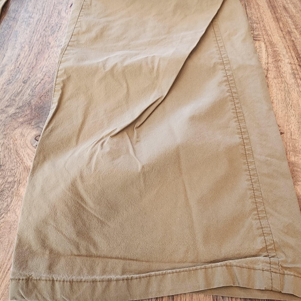 Arc'teryx Pants Mens 36x32 Beige Trim Fit Hiking Zip Pocket Stretch Khakis - Picture 2 of 16